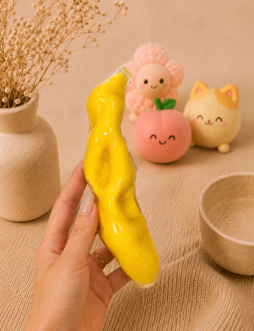 🍌 Banana Melt™ Slow-Rise Squishy