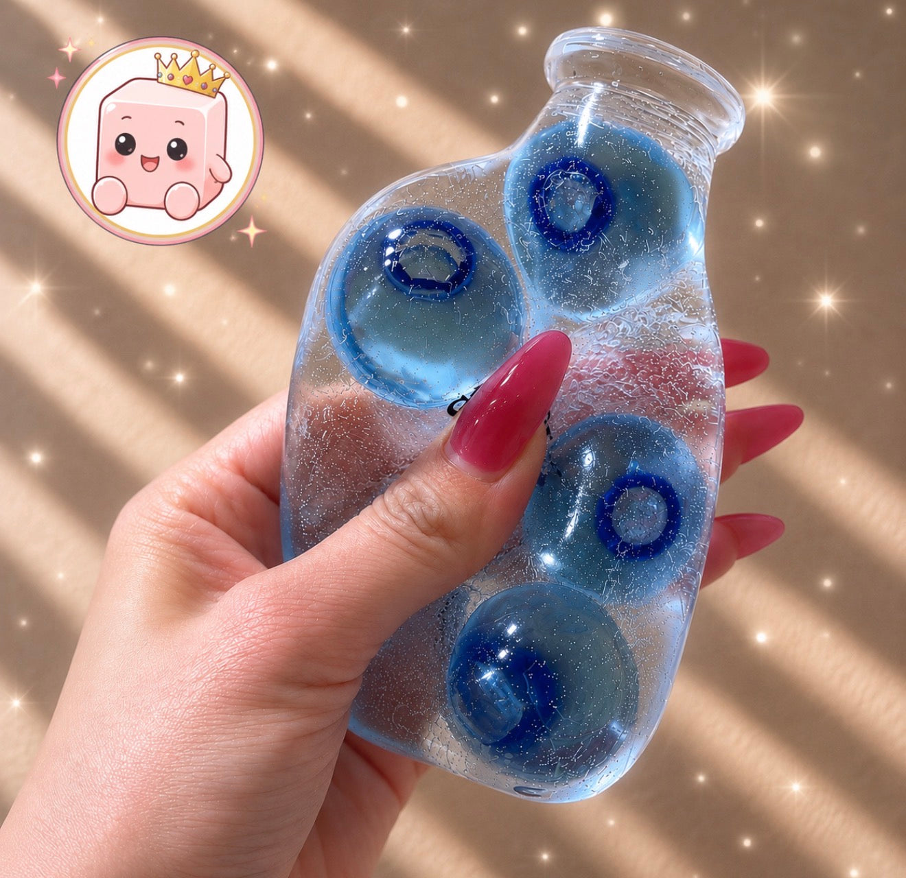 Frosted Blueberry Bottle